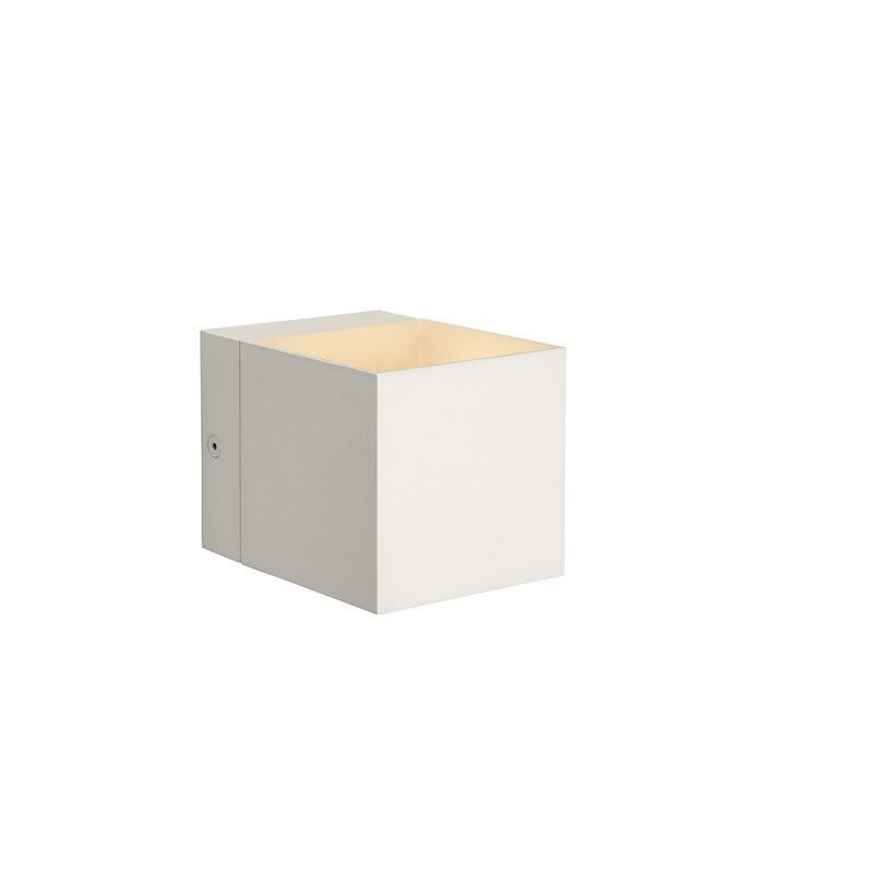 Vit vägglampa modern, Devi