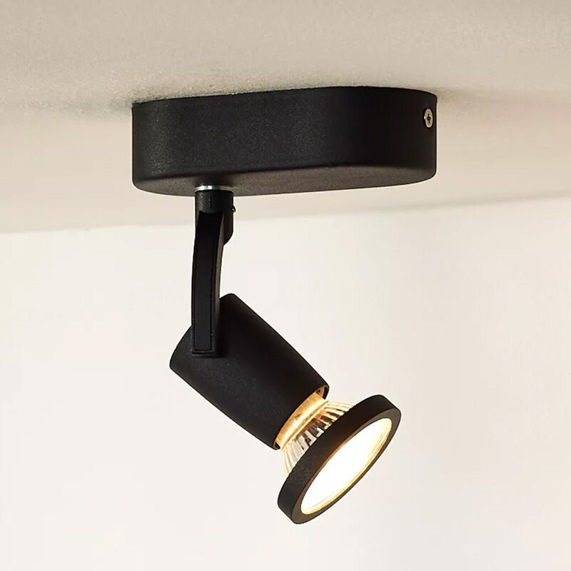 Svart spotlight tak modern, Jaster