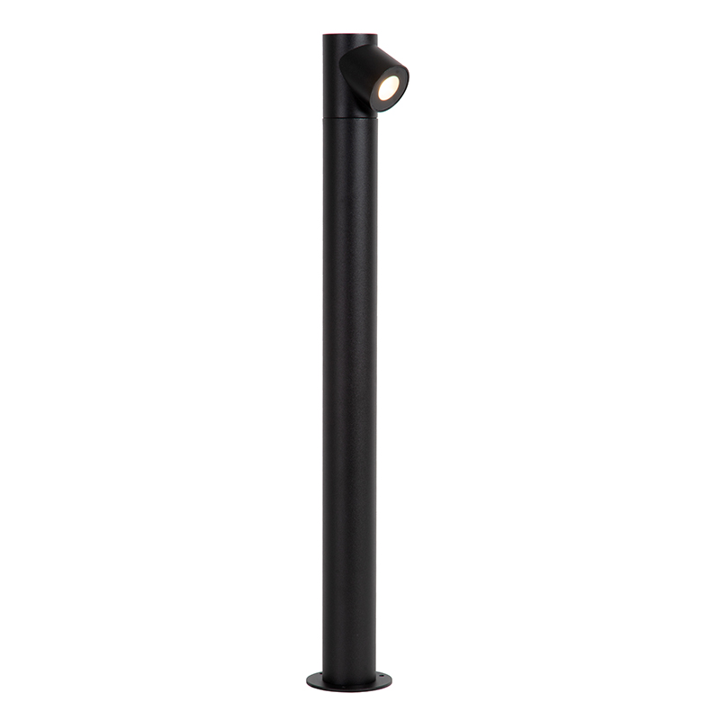 Svart utelampa modern, Ibama, 5W, 3000K LED, IP65