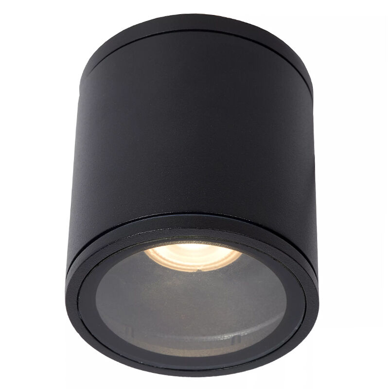 Svart spotlight tak modern, Aven, IP65