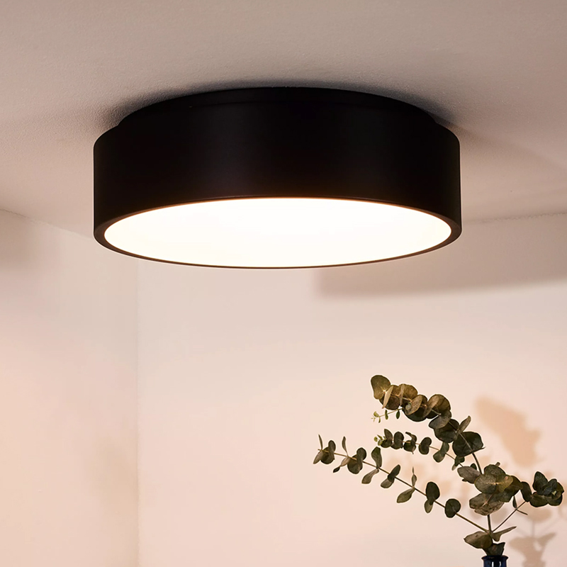 Svart plafond modern, Talowe, 30W, 3000K LED