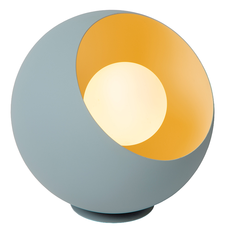 Blå bordslampa modern, Doredos, med brytare