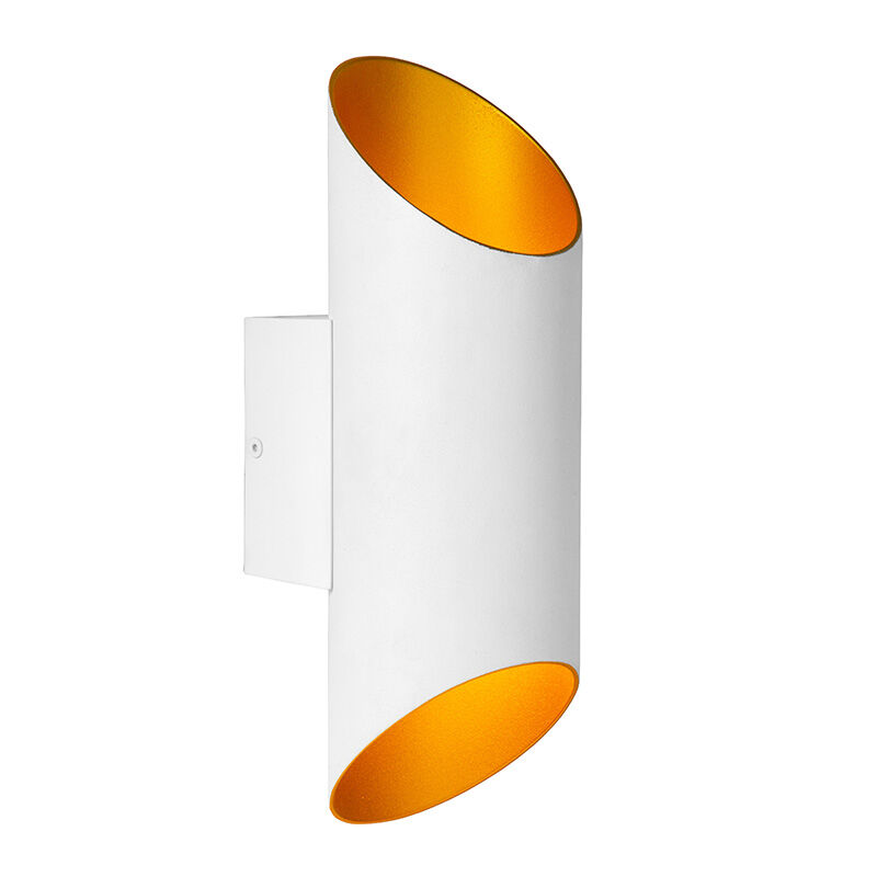 Guld vägglampa modern, Quirijn