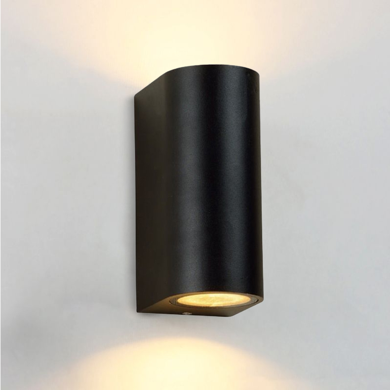 Modern utelampa svart, corina, IP44