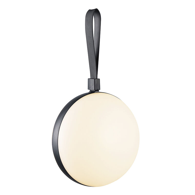Svart utelampa design, Bring, 1,5W, 2700K LED, IP54, med brytare