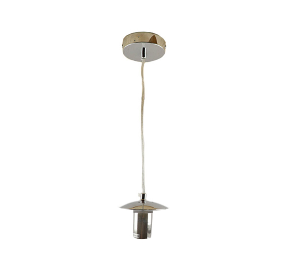 Metall fönsterlampa utan skärm krom, Minne