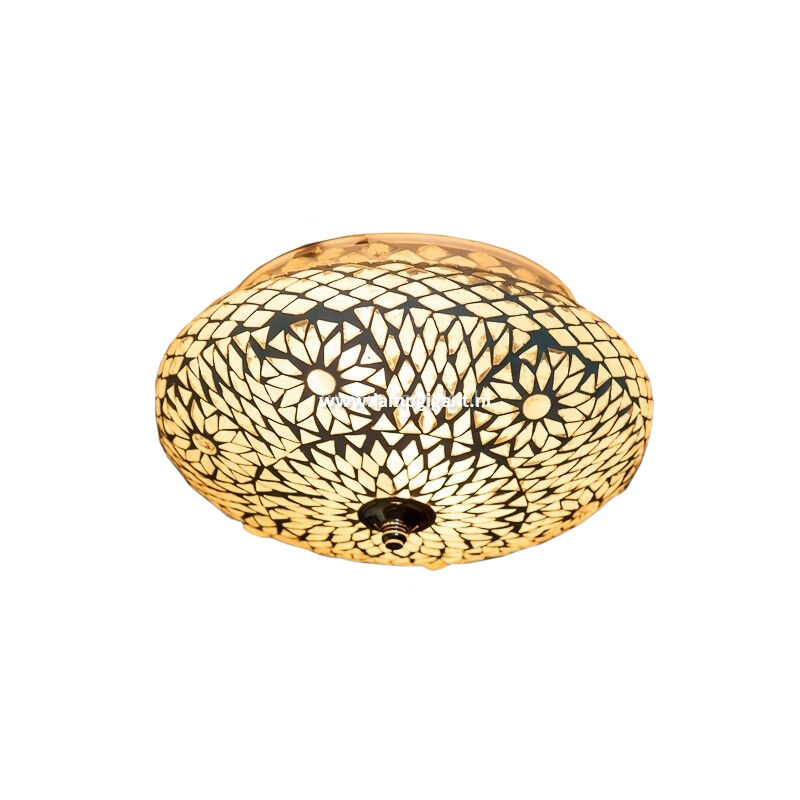Transparent orientalisk plafond mosaik, Mimoun
