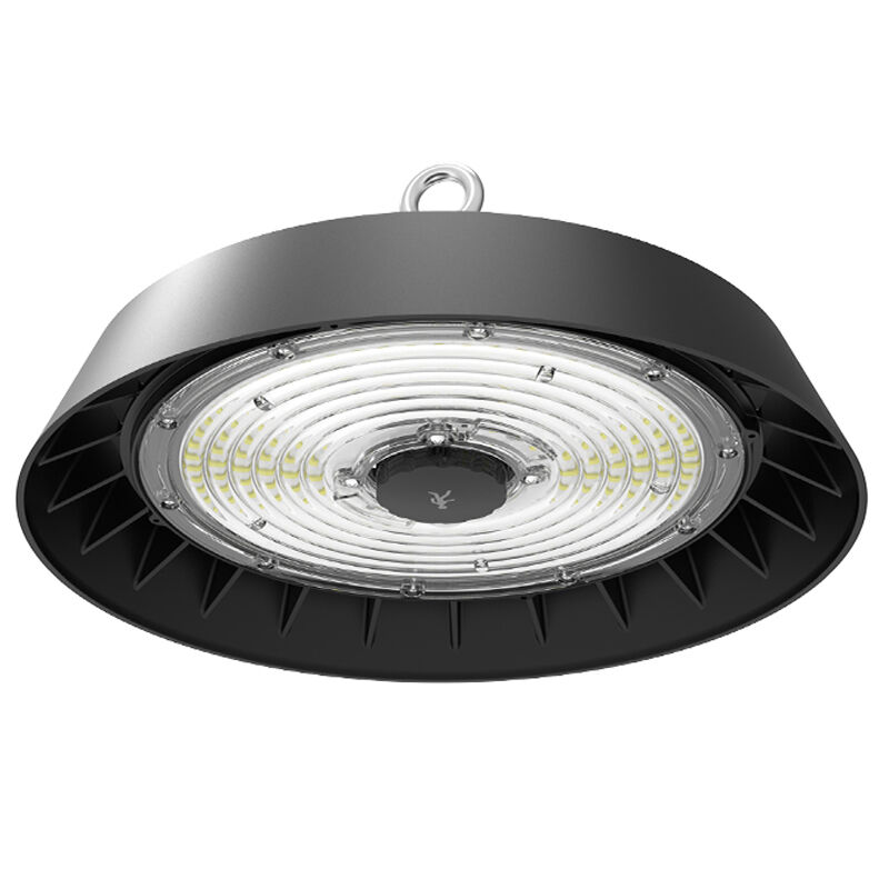 Dimbar LED ufo lampa Carlo - 100W - 4000K - med rörelsesensor