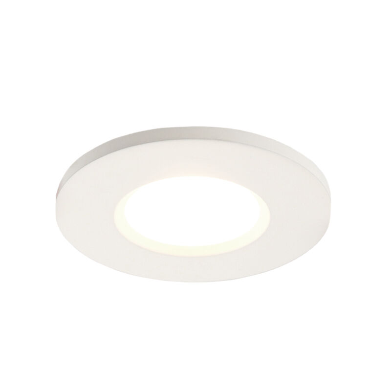 Modern infälld spotlight badrum vit, Jule, IP65