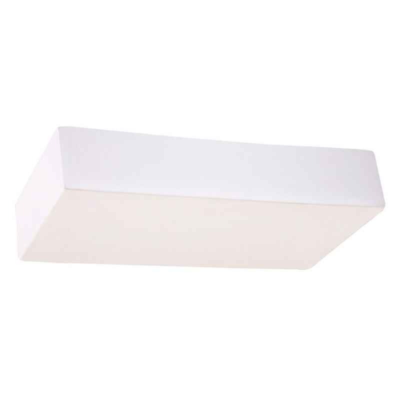 Keramik vägglampa vit, Lavinia