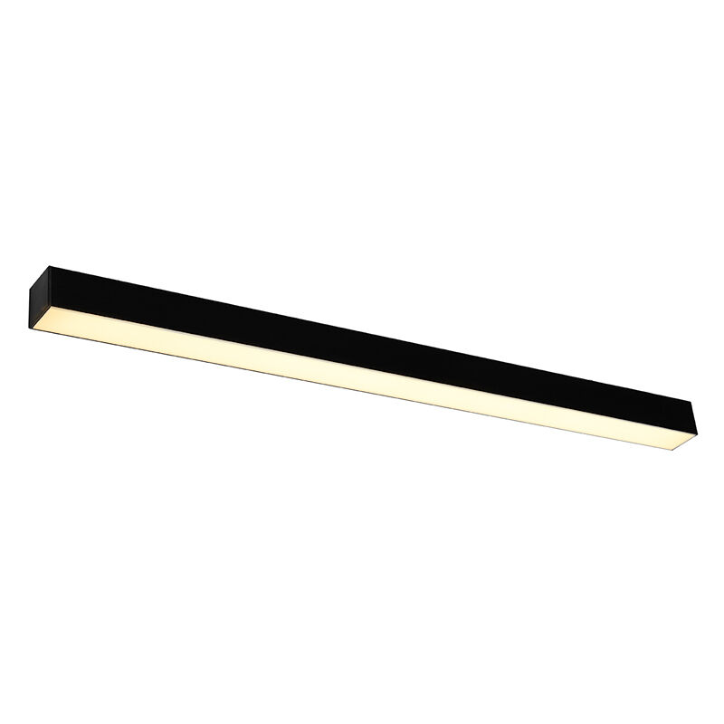 Aluminium vägglampa svart, Mascha, 31W, 3000K LED