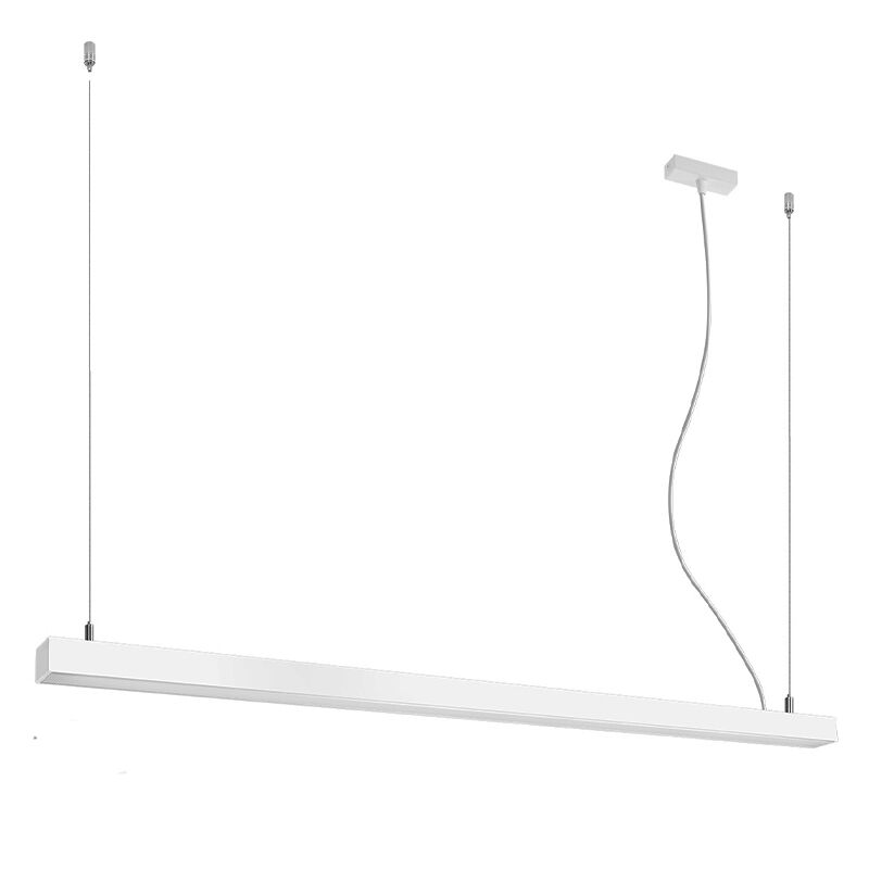 Aluminium fönsterlampa vit, Mascha, 48W, 3000K LED