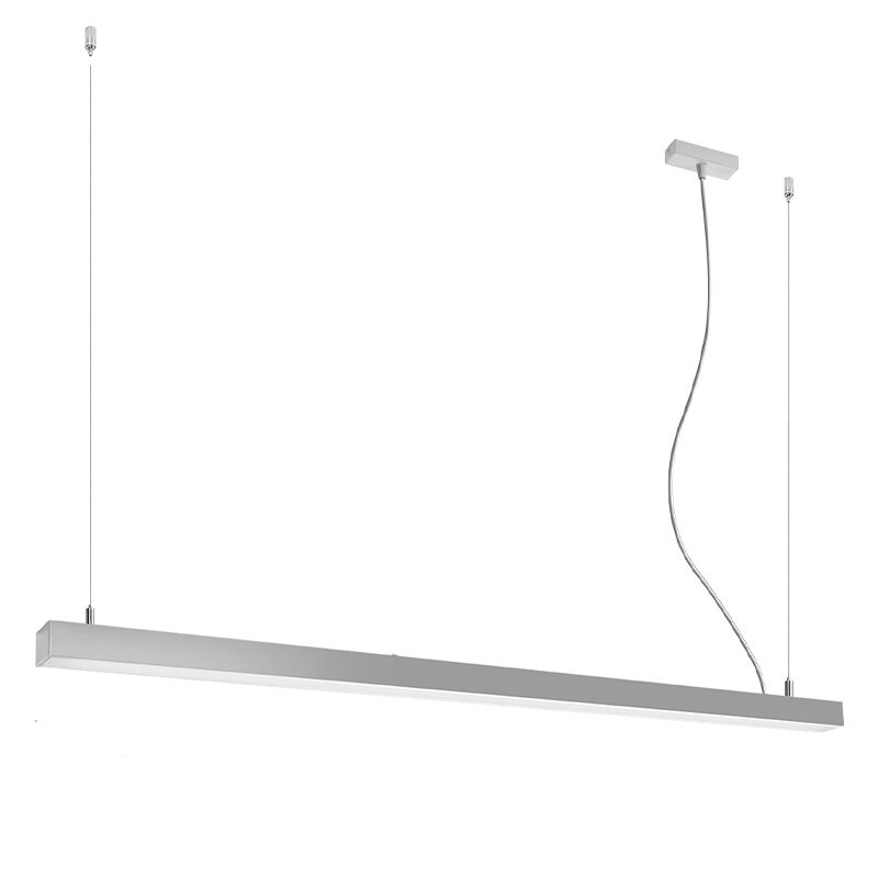 Aluminium fönsterlampa grå, Mascha, 48W, 3000K LED