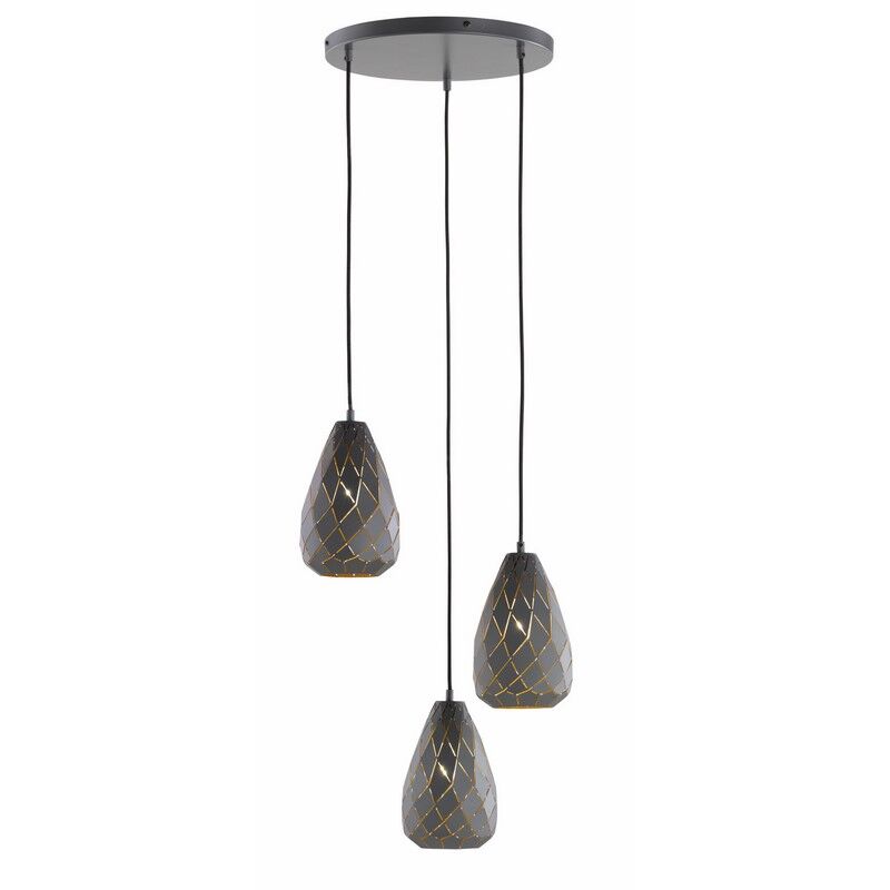 Antracit fönsterlampa modern, Esrum