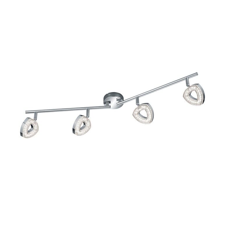 Krom vägglampa modern, Vayannah, 4,5W, 3000K LED