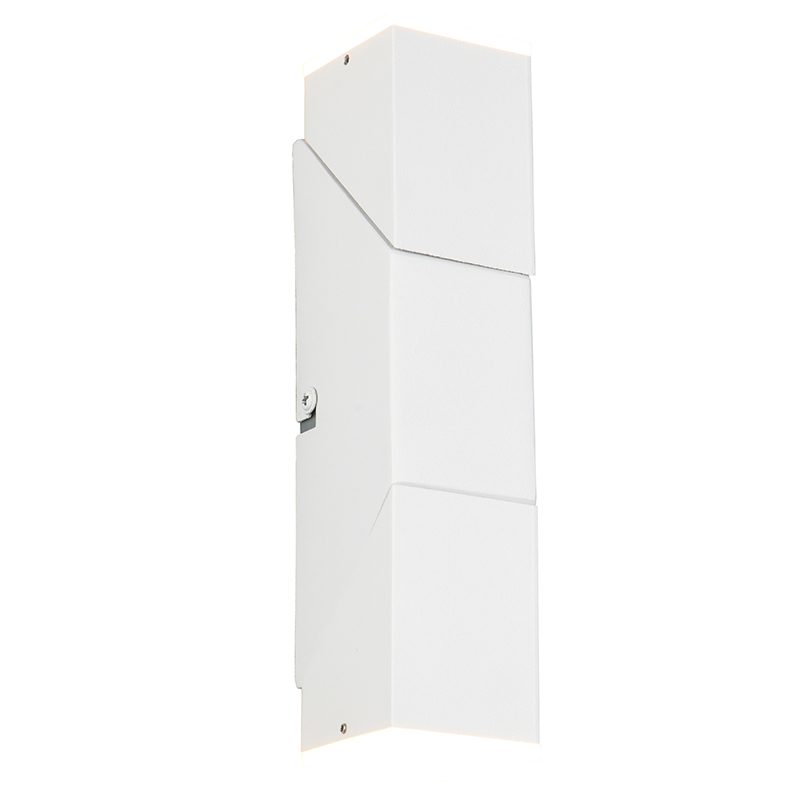 Vit up down vägglampa modern, Lok, 3W, 3000K LED