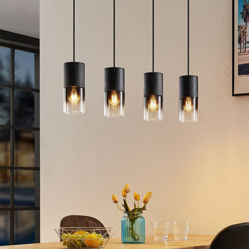 Grå fönsterlampa modern, Amadi