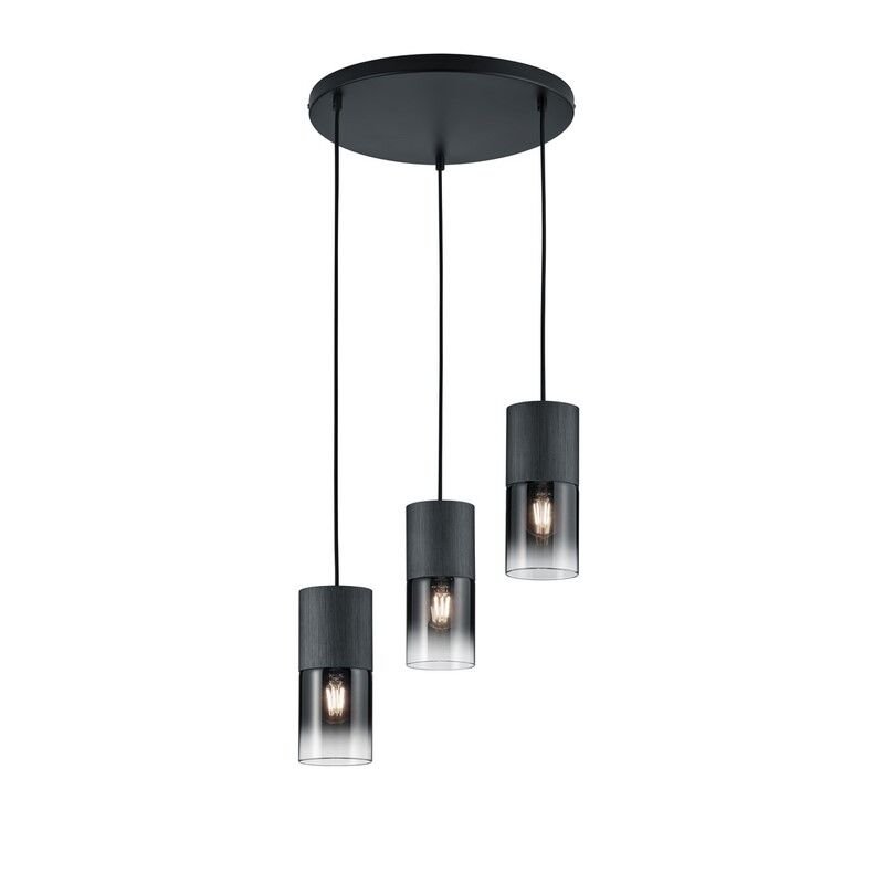 Grå fönsterlampa modern, Amadi