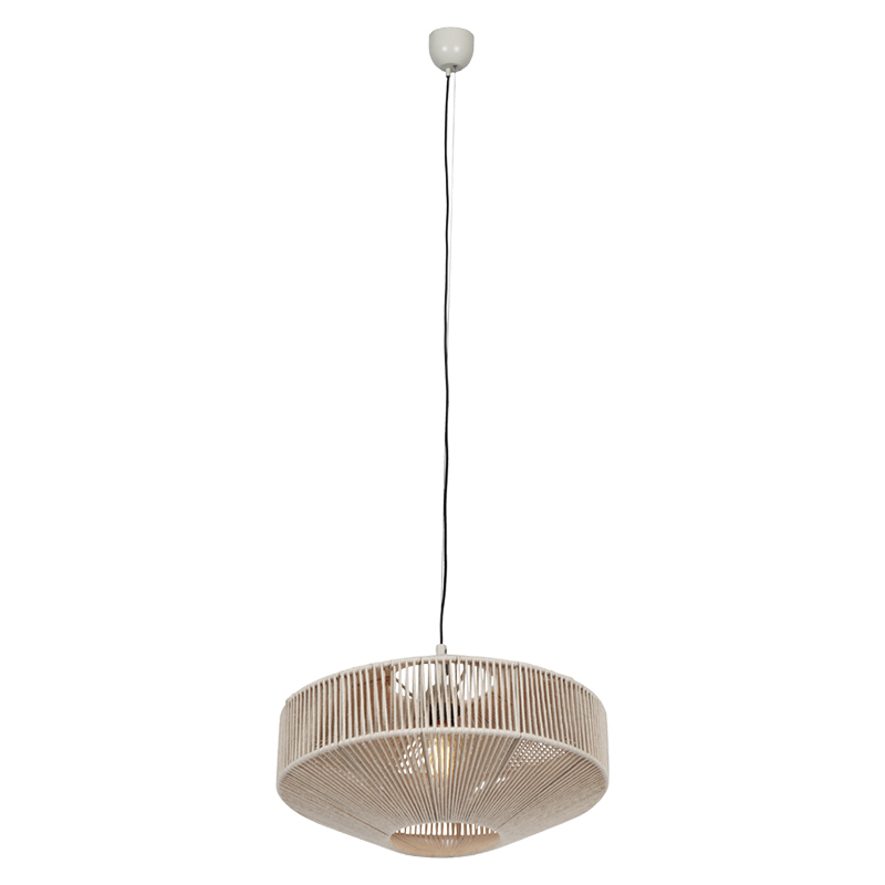 Krämfärgad fönsterlampa rustik, Martyn