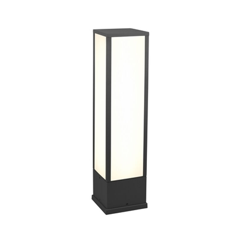 Antracit utelampa modern, Tessy, 15W, 3000K LED, IP54