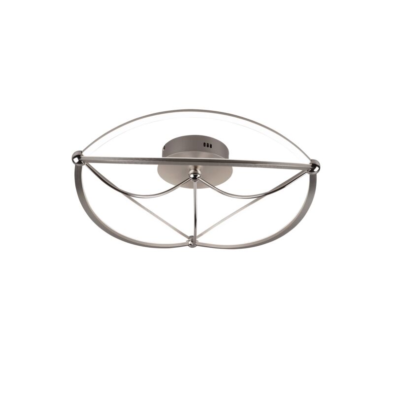 Nickel plafond modern, Remy, 42W, 3000K LED