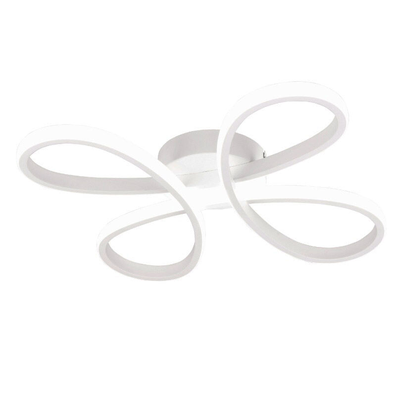 Vit taklampa design, Vikash, 25W, 4000K LED, 3 stegs dimmer