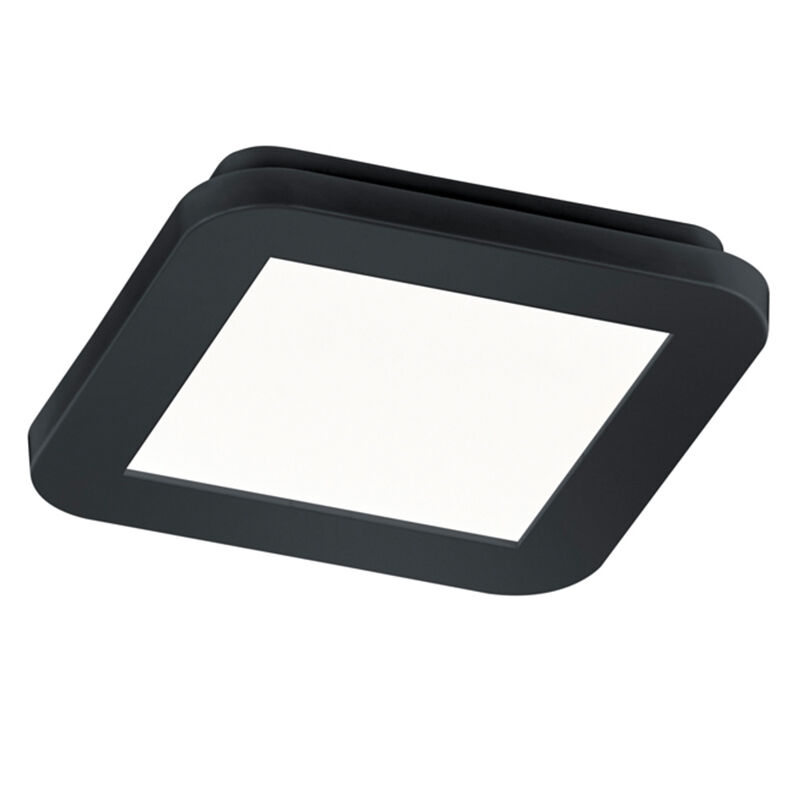 Vit taklampa badrum modern, Gistrup, 10W, 3000K LED, IP44