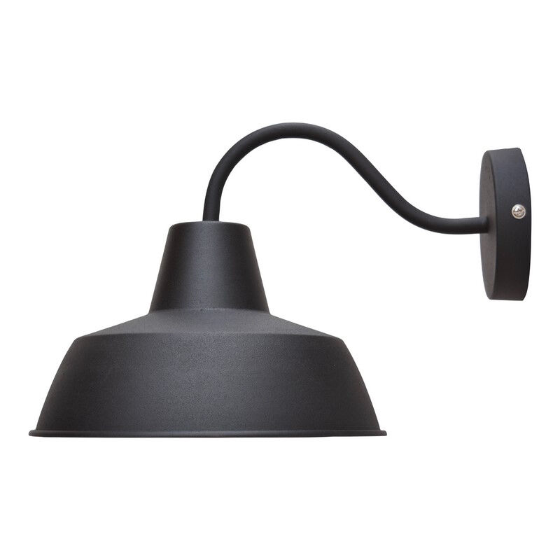 Industri vägglampa svart, Fenpe