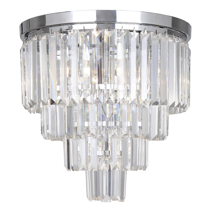 Design taklampa krom, Kajol