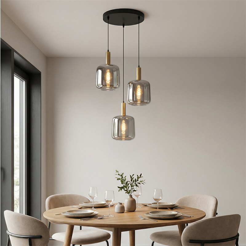 Modern fönsterlampa grå, Keanu Modern fönsterlampa grå, Keanu