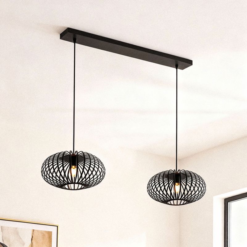 Industri fönsterlampa svart, Lieve