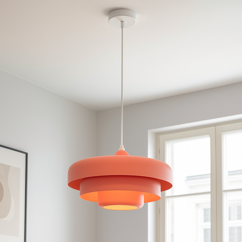 Modern fönsterlampa rosa, Meredith