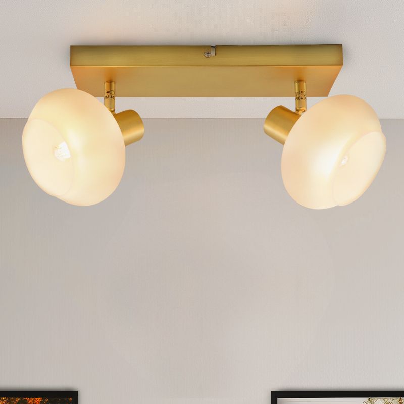 Design spotlight tak vit, Skip