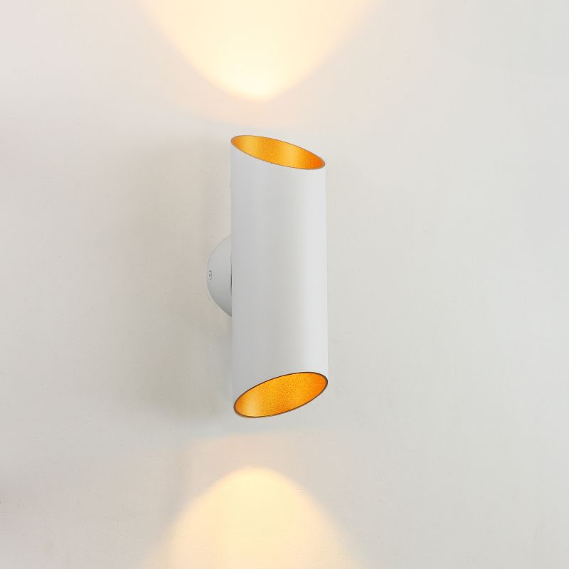 Modern vägglampa vit, Violet