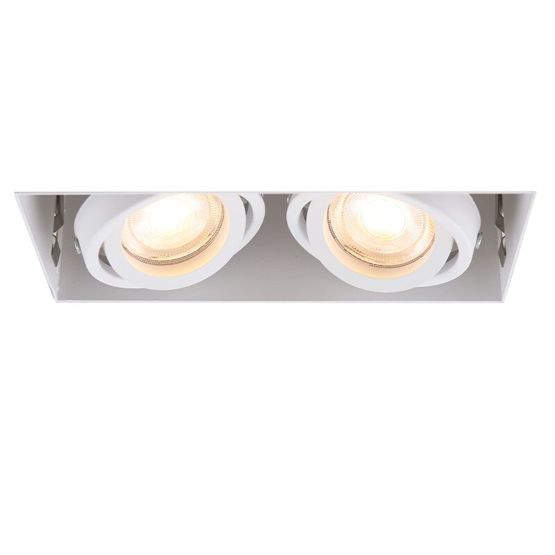 Modern infälld spotlight trimlös vit, Joost Modern infälld spotlight trimlös vit, Joost