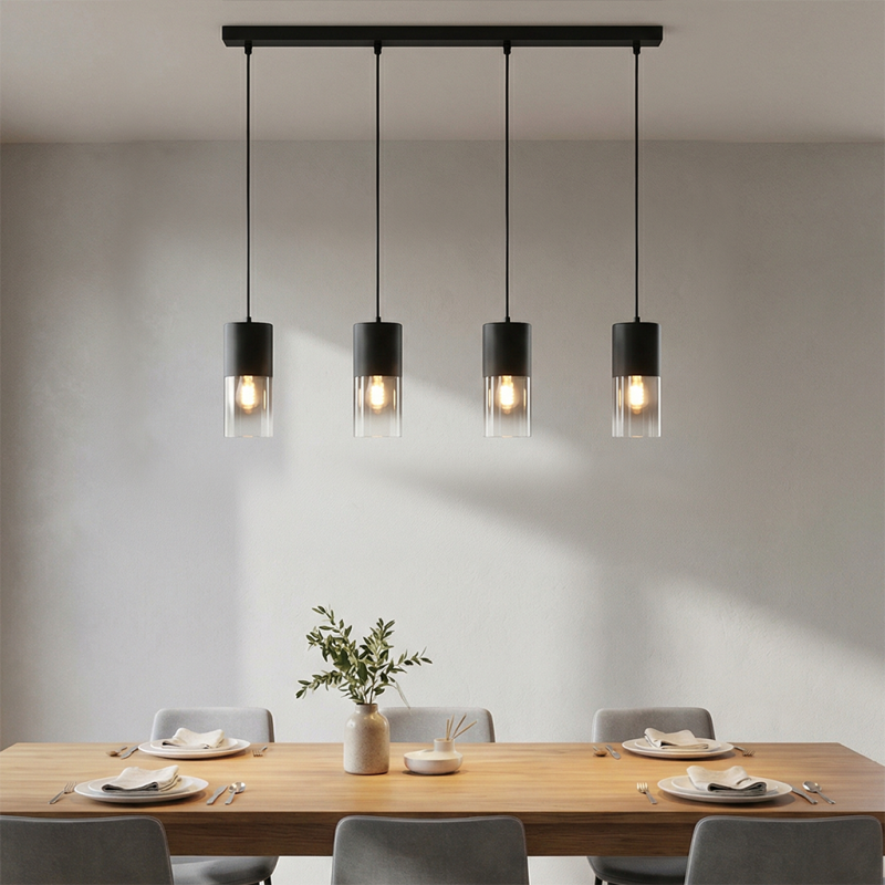 Modern fönsterlampa svart, Huy Modern fönsterlampa svart, Huy