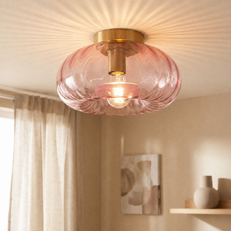 Retro taklampa rosa, Diane