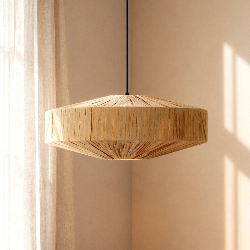 Papper fönsterlampa brun, Daisy Papper fönsterlampa brun, Daisy
