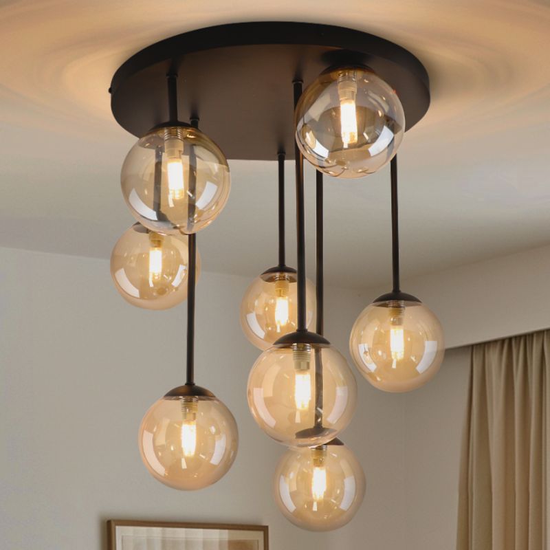 Design taklampa bärnstensfärgad, Stacy Design taklampa bärnstensfärgad, Stacy