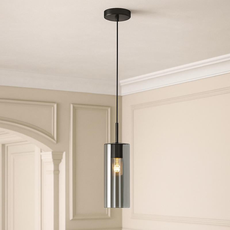 Modern fönsterlampa grå, Gaya