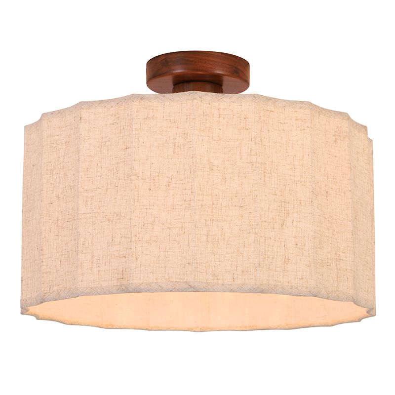Rustik taklampa beige, Loulou
