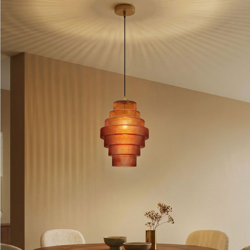 Retro fönsterlampa brun, Paris