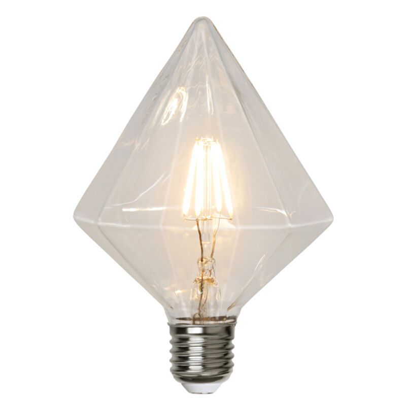 E27 diamant LED lampa Coen, 3,2 Watt, 2700K (Extra varmvit) E27 diamant LED lampa Coen, 3,2 Watt, 2700K (Extra varmvit)