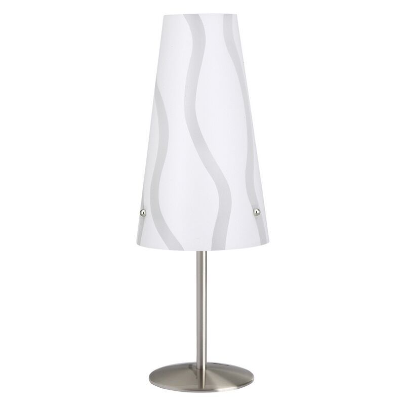 Plast bordslampa vit, Nayra Plast bordslampa vit, Nayra
