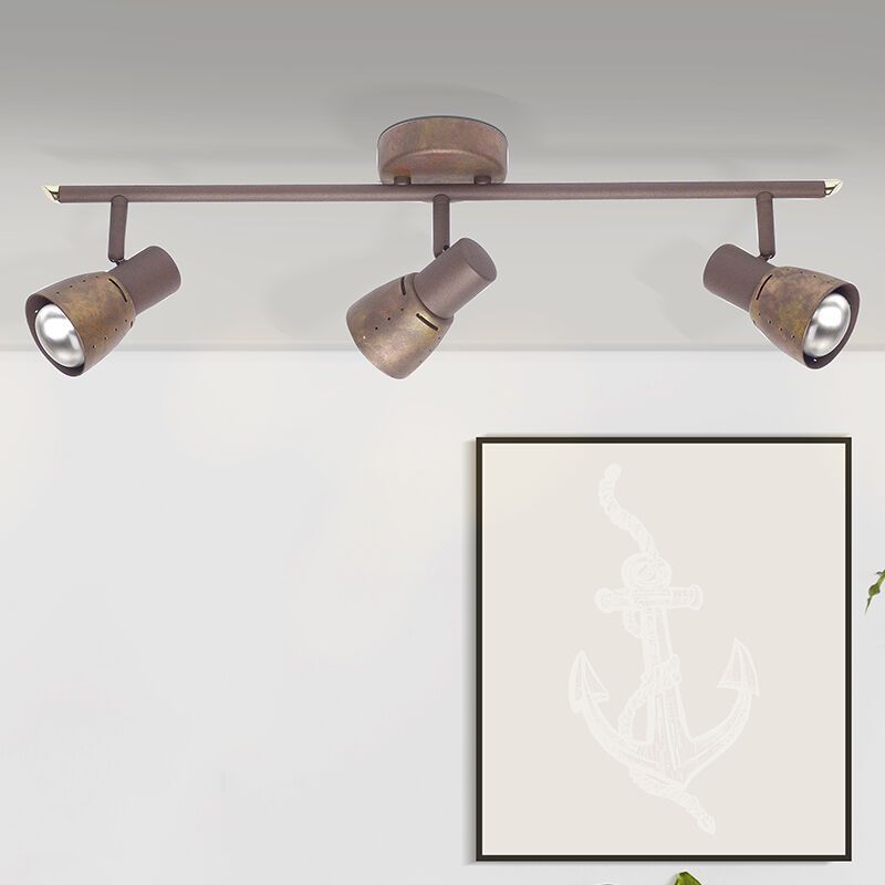 Metall spotlight tak koppar, Rieko