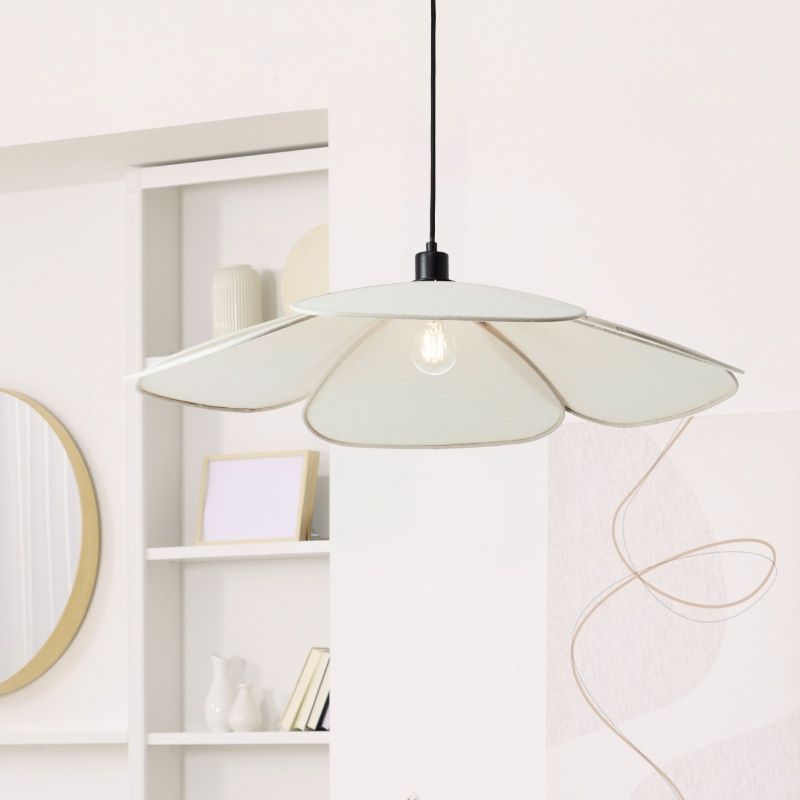 Rustik fönsterlampa beige, Tomer