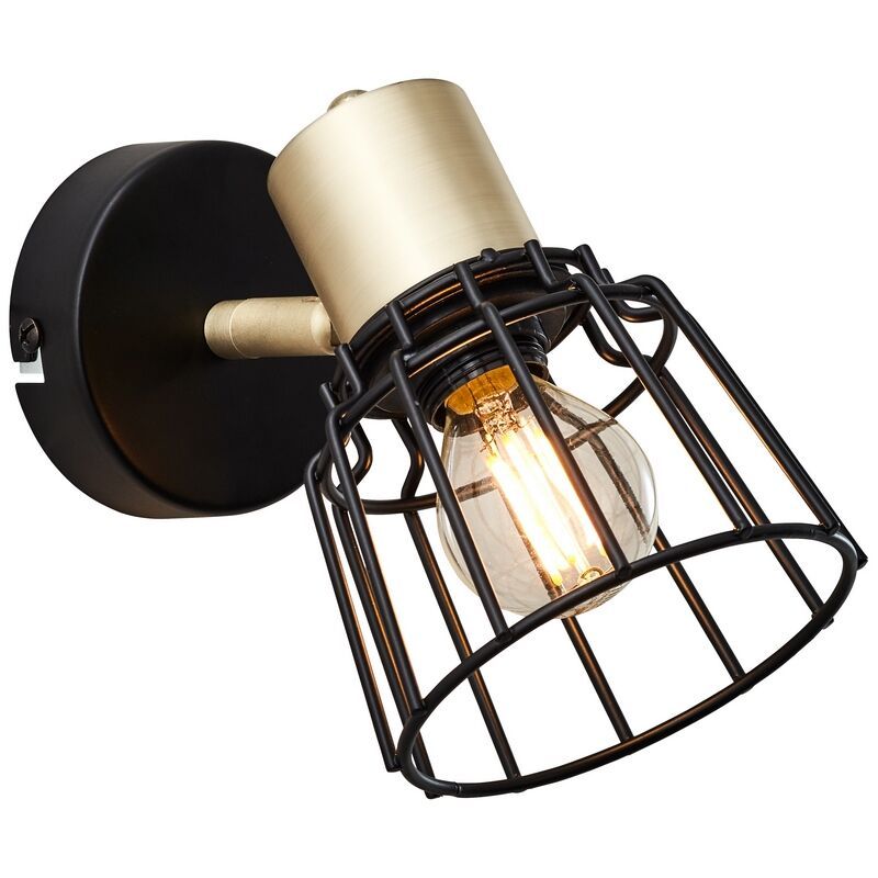 Retro väggspotlight mässing, Luitzen Retro väggspotlight mässing, Luitzen
