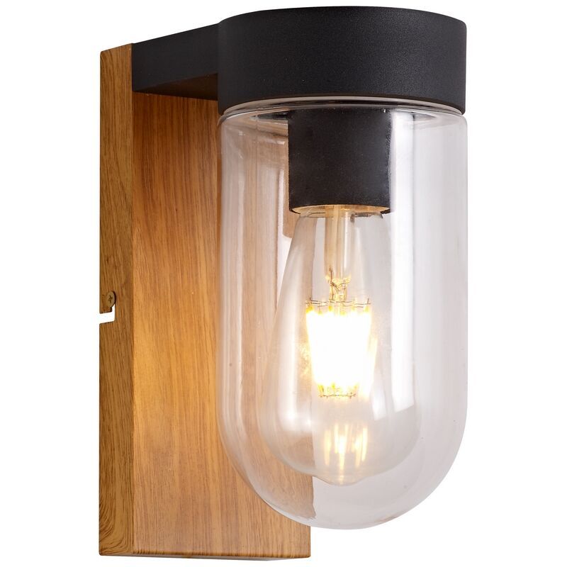 Modern utelampa svart, Danja, IP44