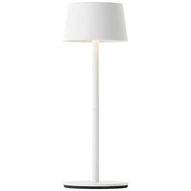 Modern bordslampa utomhus vit, Petter, 2W, 3000K LED, IP44, 3 stegs dimmer