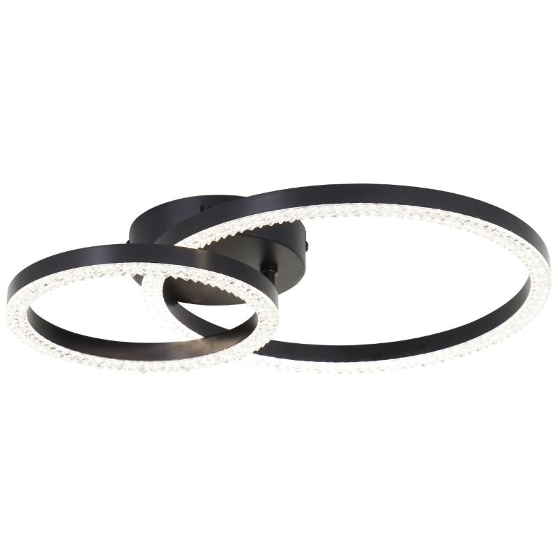 Design taklampa svart, Maladon, 20W, 4000K LED Design taklampa svart, Maladon, 20W, 4000K LED